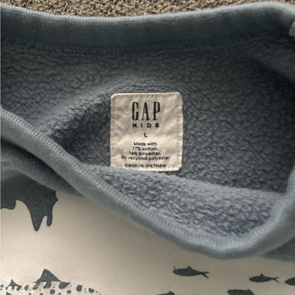 GAP Green and Blue Crewneck Sweaters - Picture 5 of 5